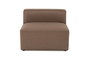 Atelier Del Sofa Sofá 1 Plaza XL O1 - Marrón, Estructura Haya/Abeto/Aglomerado, Tejido Suave